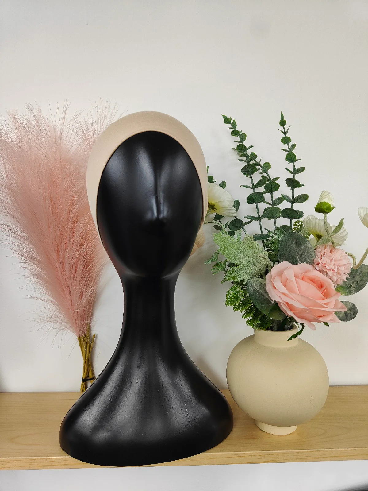 Bamboo Hijab Bond in Peach - Image 3