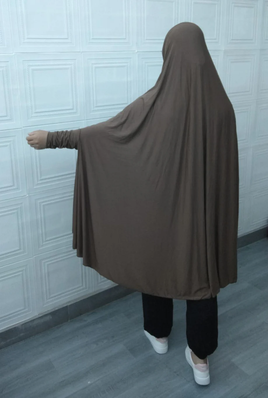 Brown Bamboo Jilbab | Premium Bamboo Jilbabs For Everyday Use - Image 3