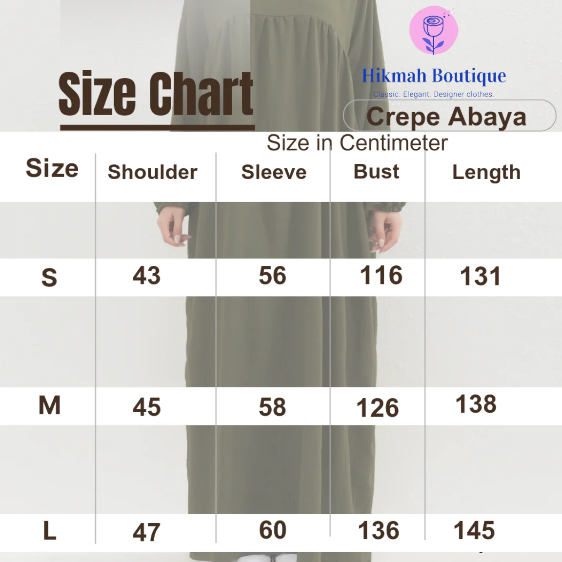 Crepe Abaya in Yellow Vanilla (clearance online only) - Image 3