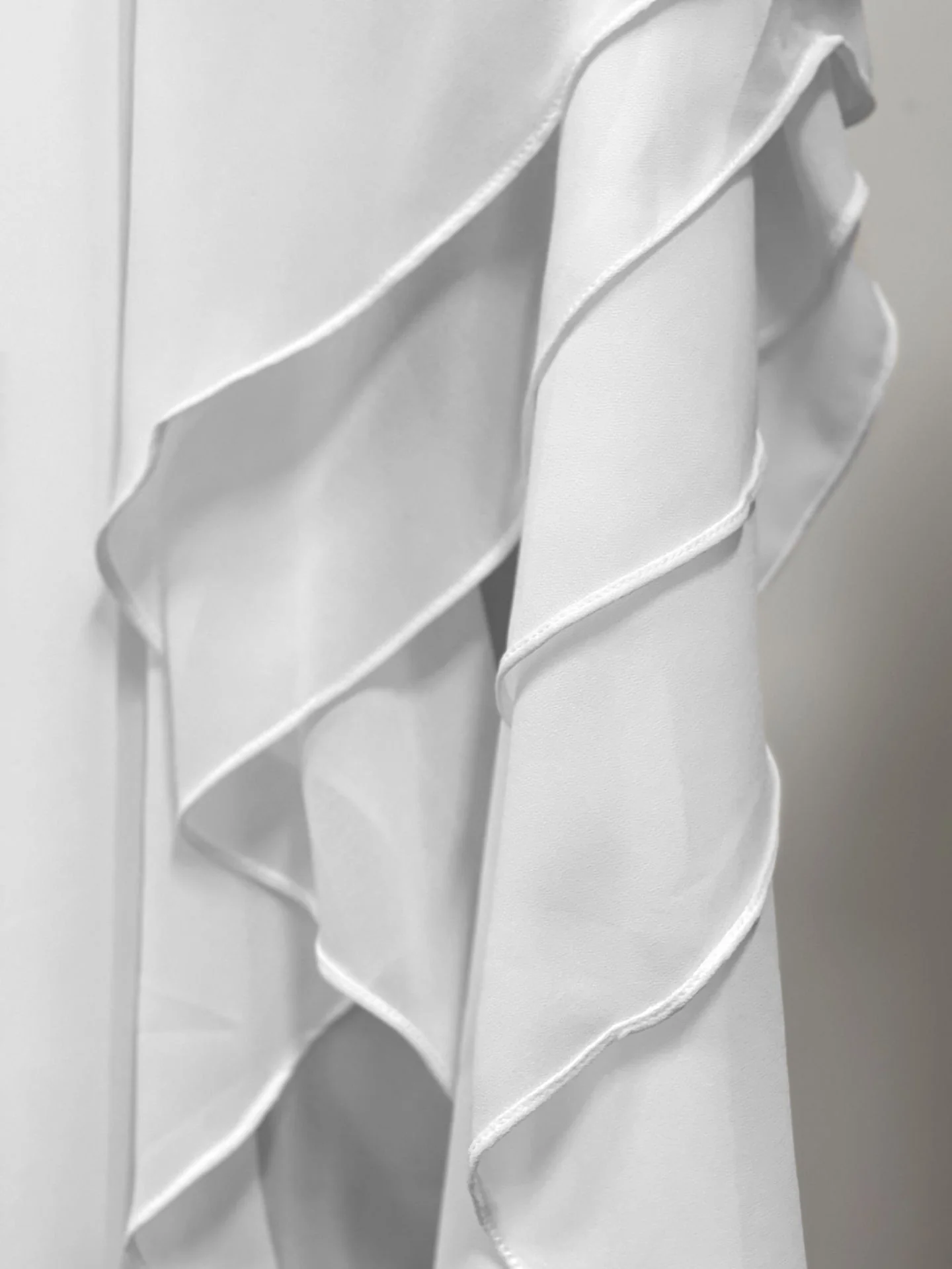Extra Long Double Layer Chiffon Khimar - Image 8