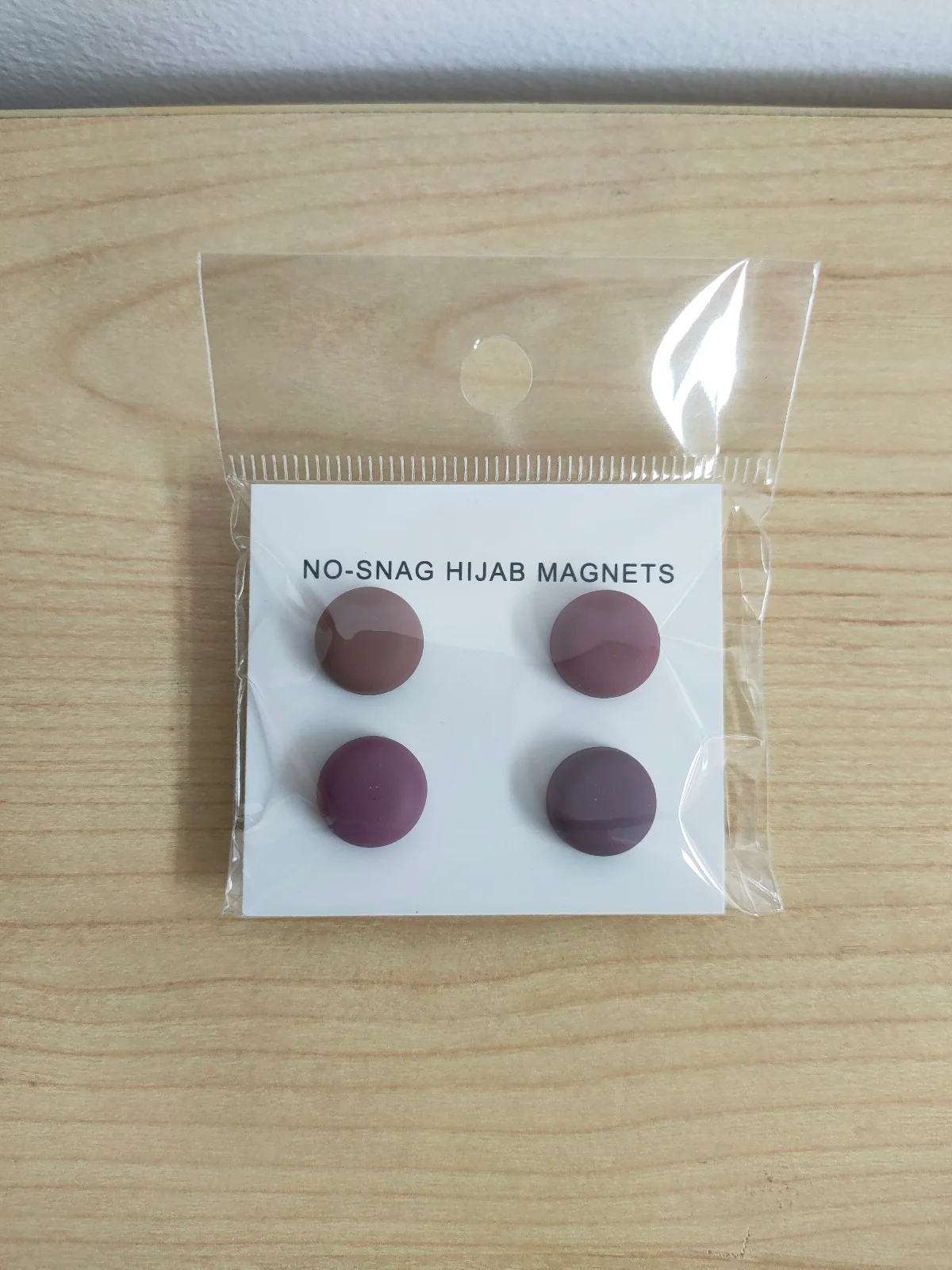 Hijab Magnets Coral Range 4 Pack