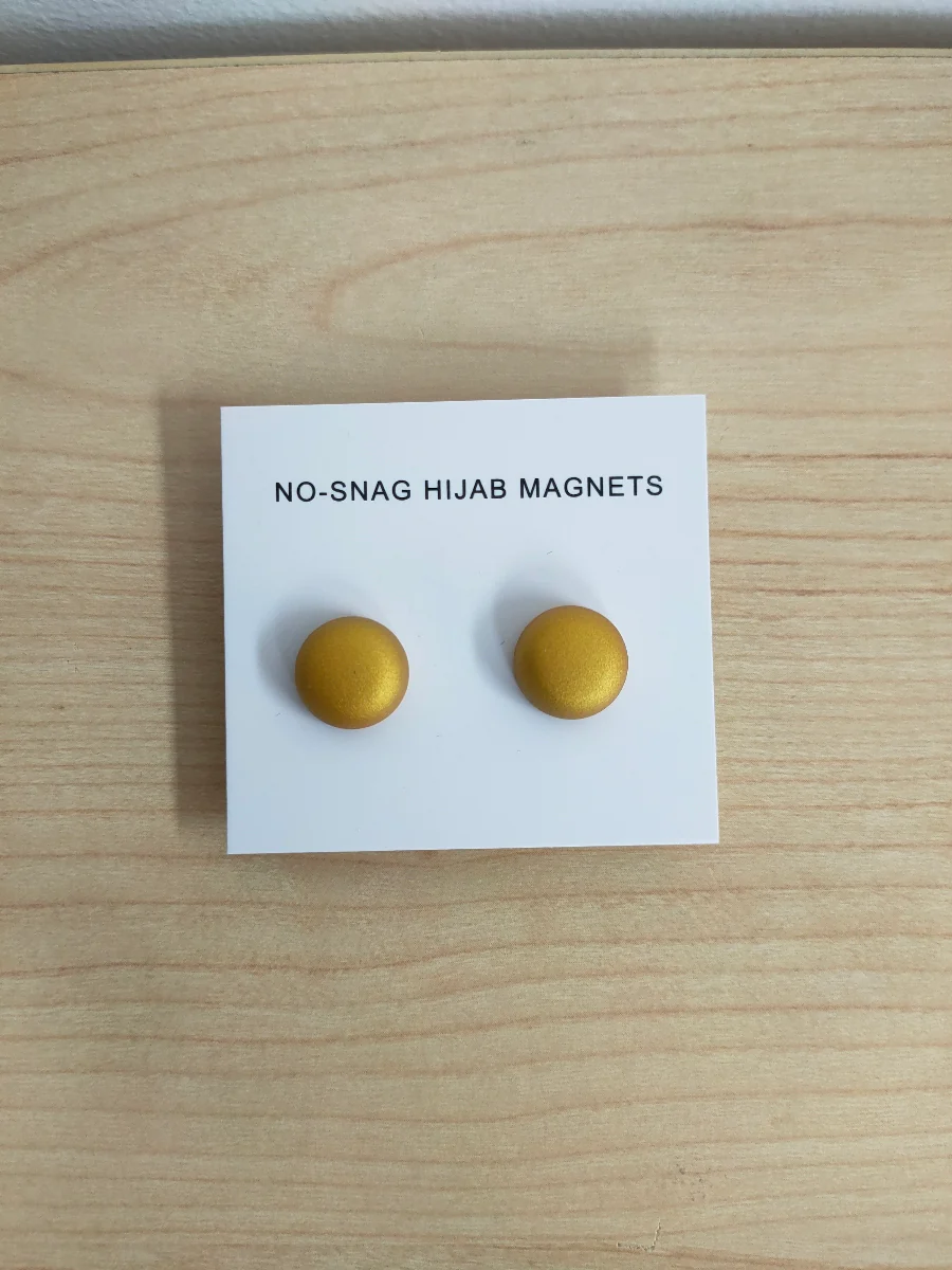 Hijab Magnets in Gold - Twin-Pack