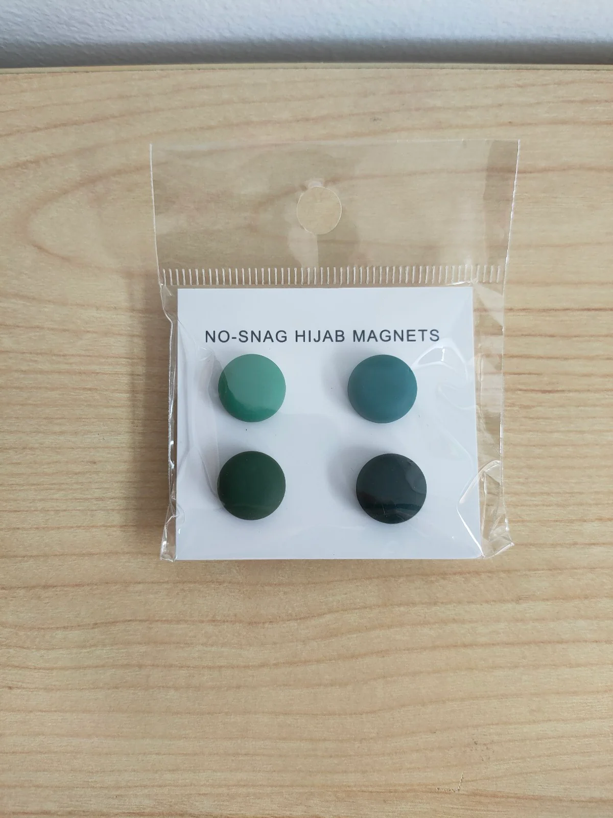 Hijab Magnets Sea Green Range 4 Pack