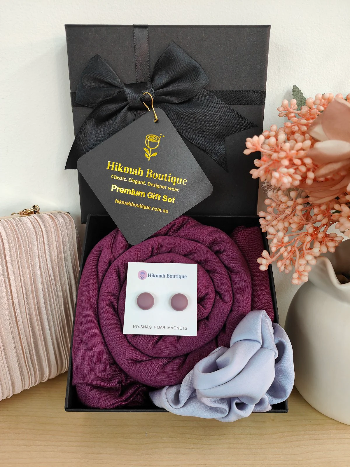 Jersey Hijab Gift Set - Your Favorite Choice Of Color - Image 3