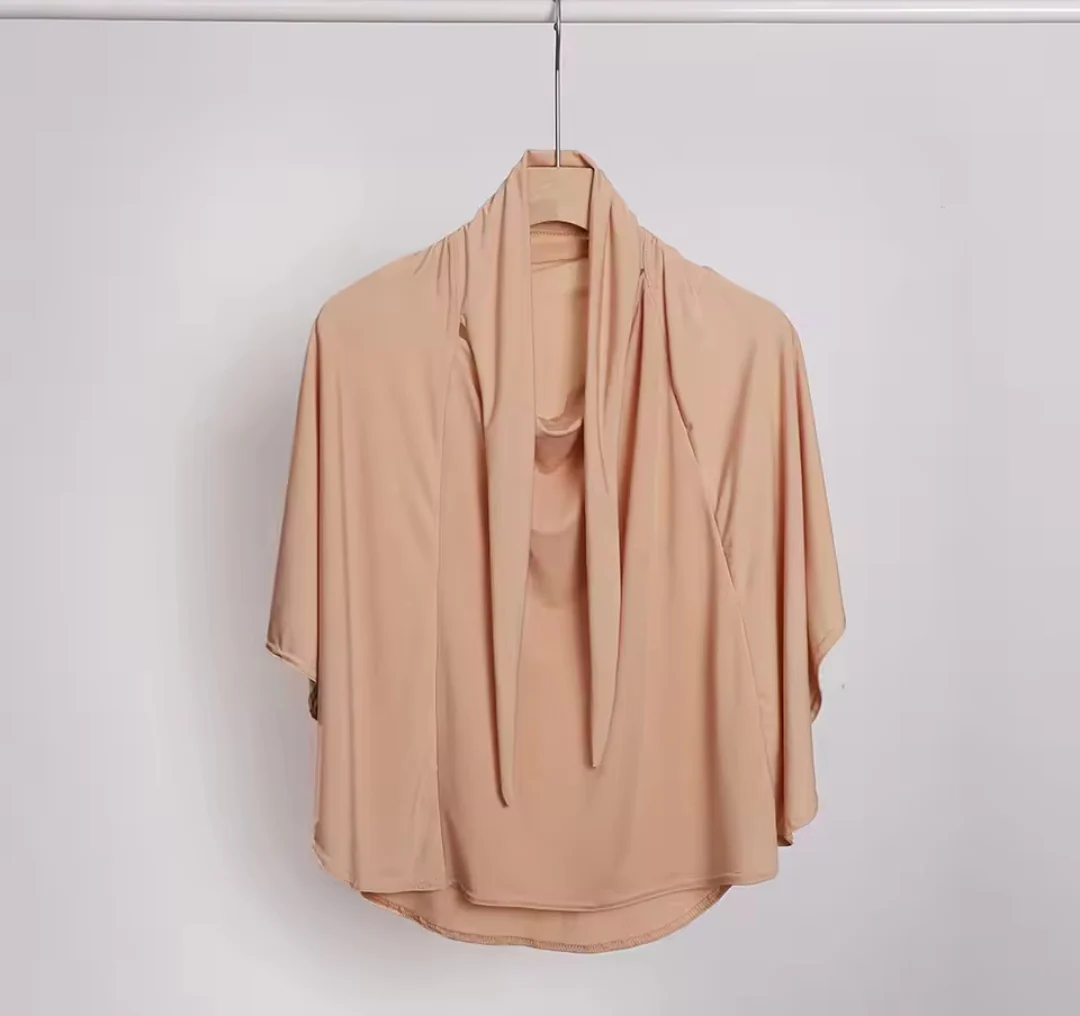 Jersey Instant Hijab With Extra Ties - Image 19