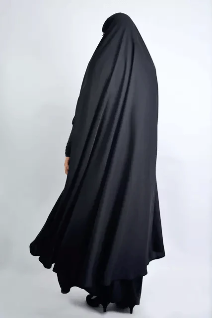Lightweight Navy Jilbab (clearance online only) - Image 3