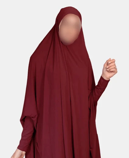 Long Jilbab With Sleeves Free size - Image 4