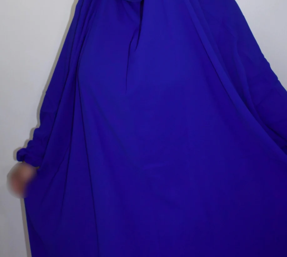 Long Jilbab With Sleeves Free size - Image 6