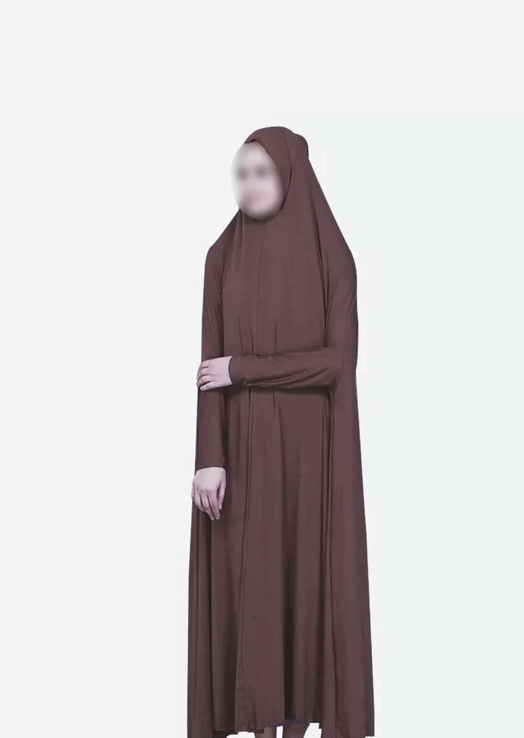 Long Jilbab With Sleeves Free size - Image 7
