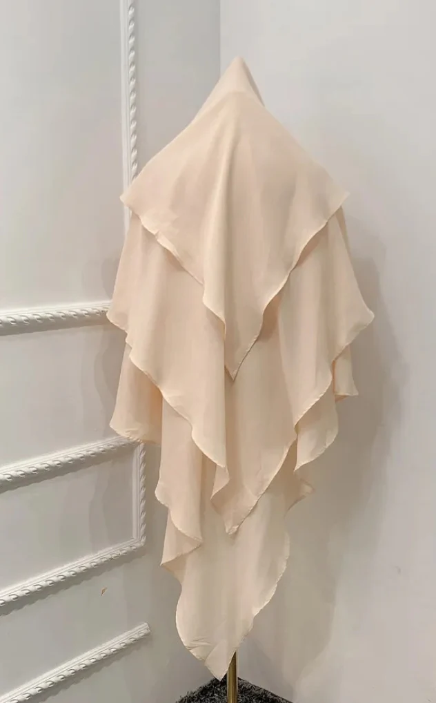 Long Khimar - Triple Layer - Image 9