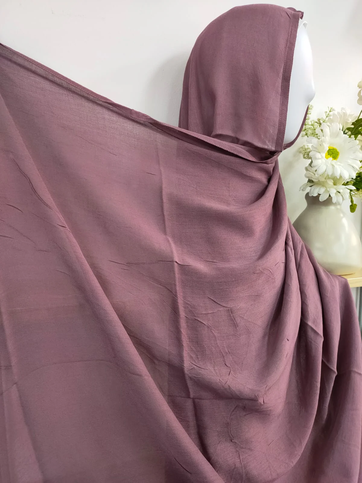 Modal Hijab in Dusty Purple (clearance online only)