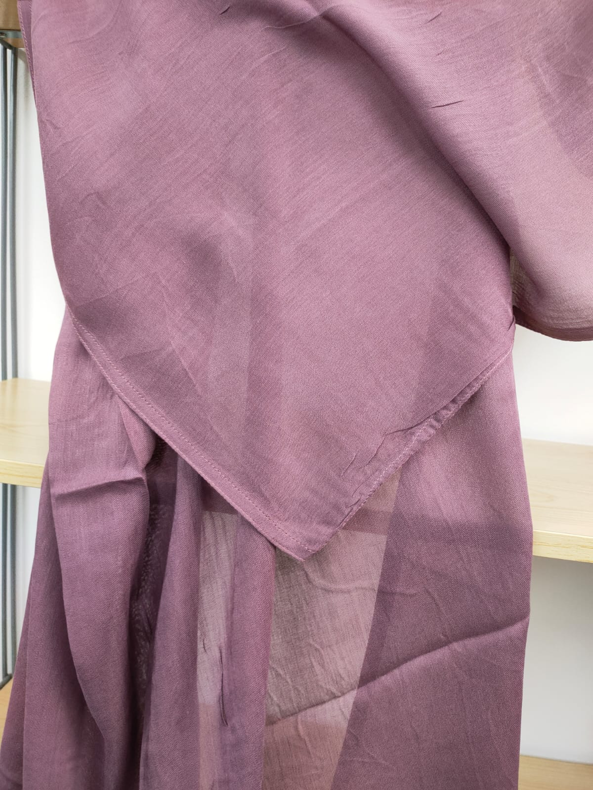 Modal Hijab in Dusty Purple (clearance online only) - Image 3