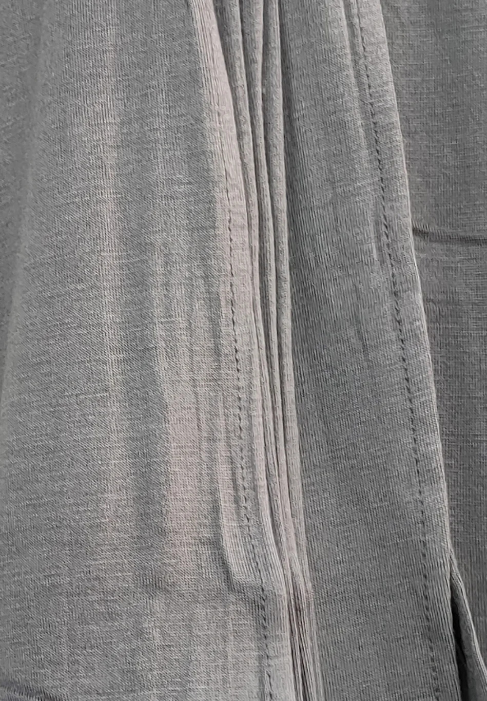 Pearl Grey Jersey Hijab - Image 2