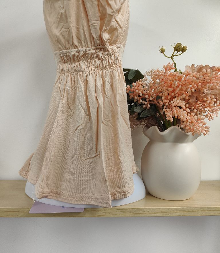 Pure Bamboo Hijab Ninja Cap in Peach - Image 3