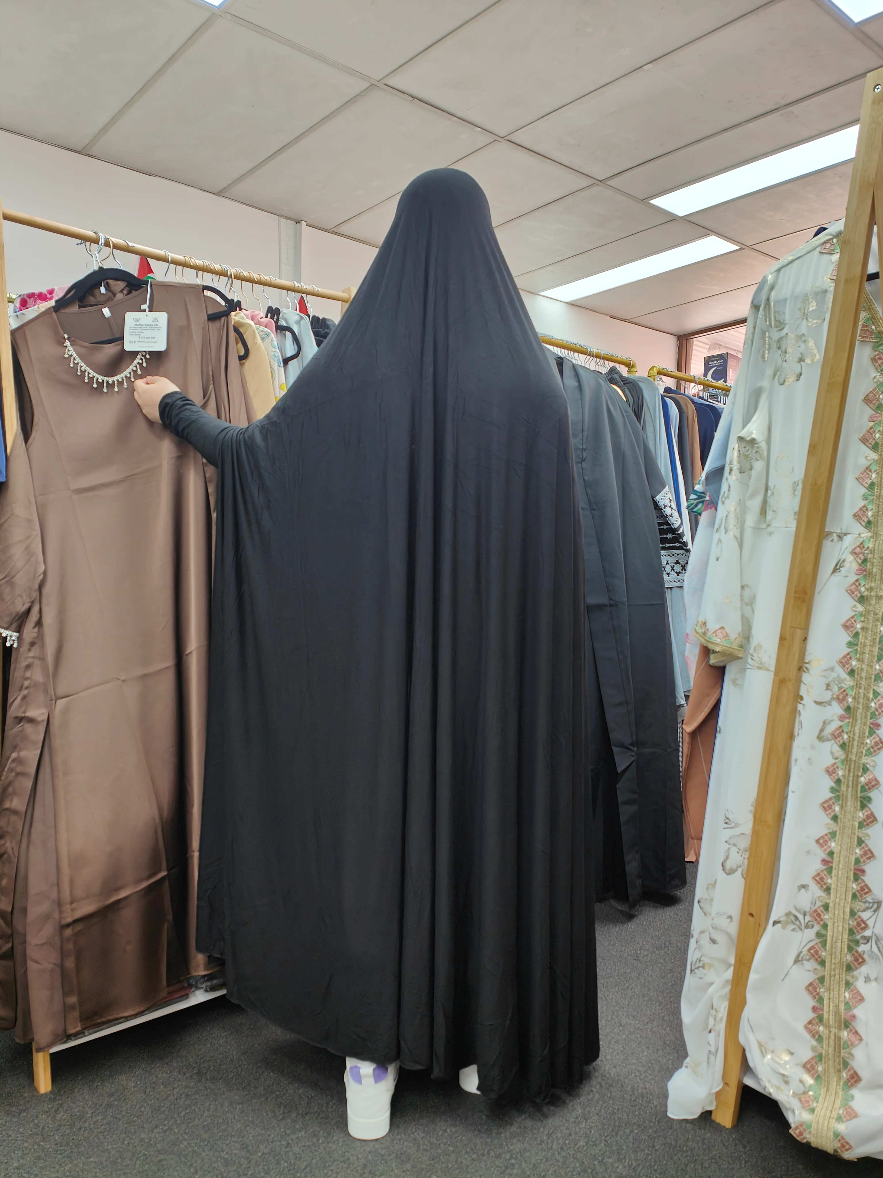 Pure Bamboo Long Jilbab | Summer Jilbab - All Colors - Image 12