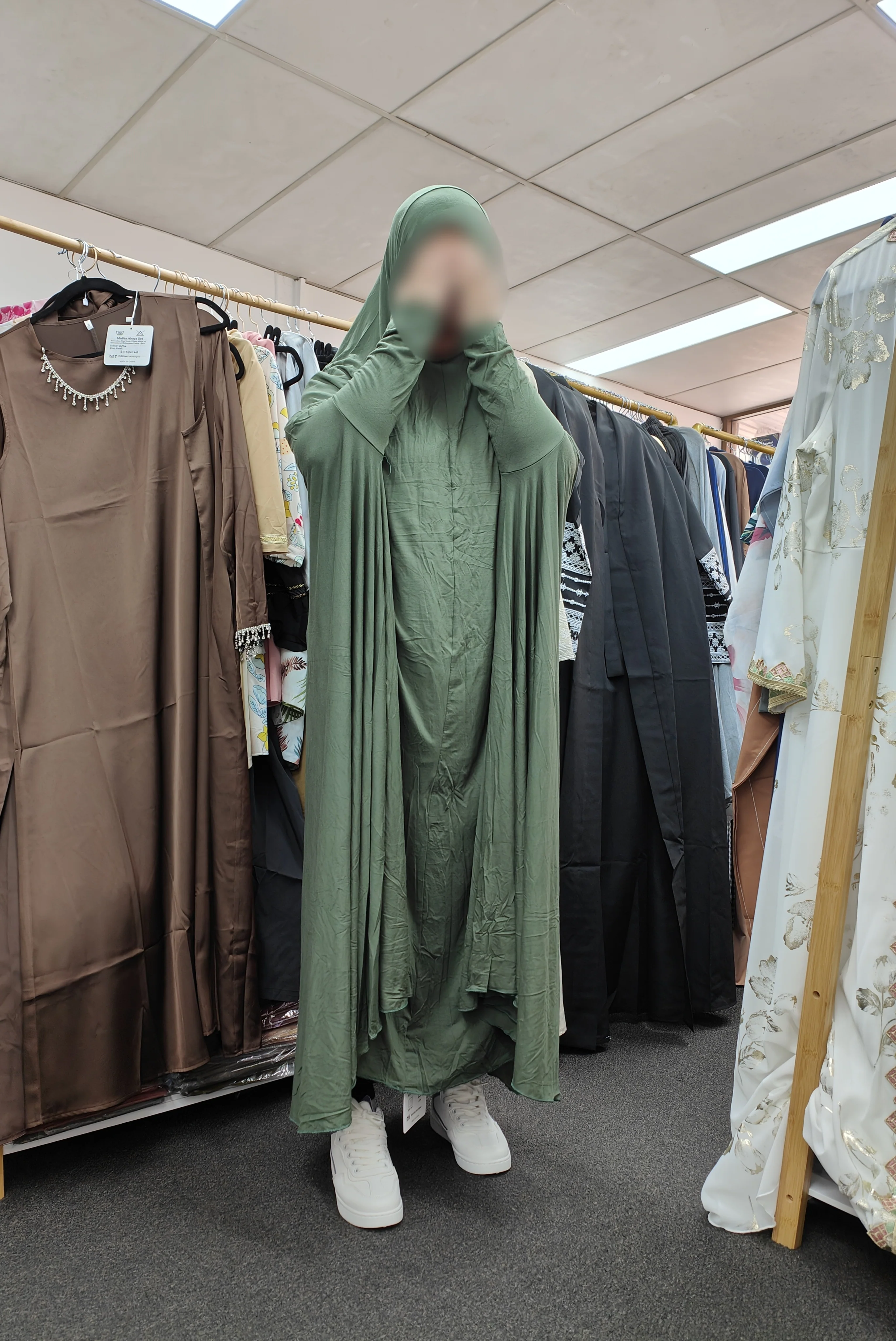 Pure Bamboo Long Jilbab | Summer Jilbab - All Colors - Image 15
