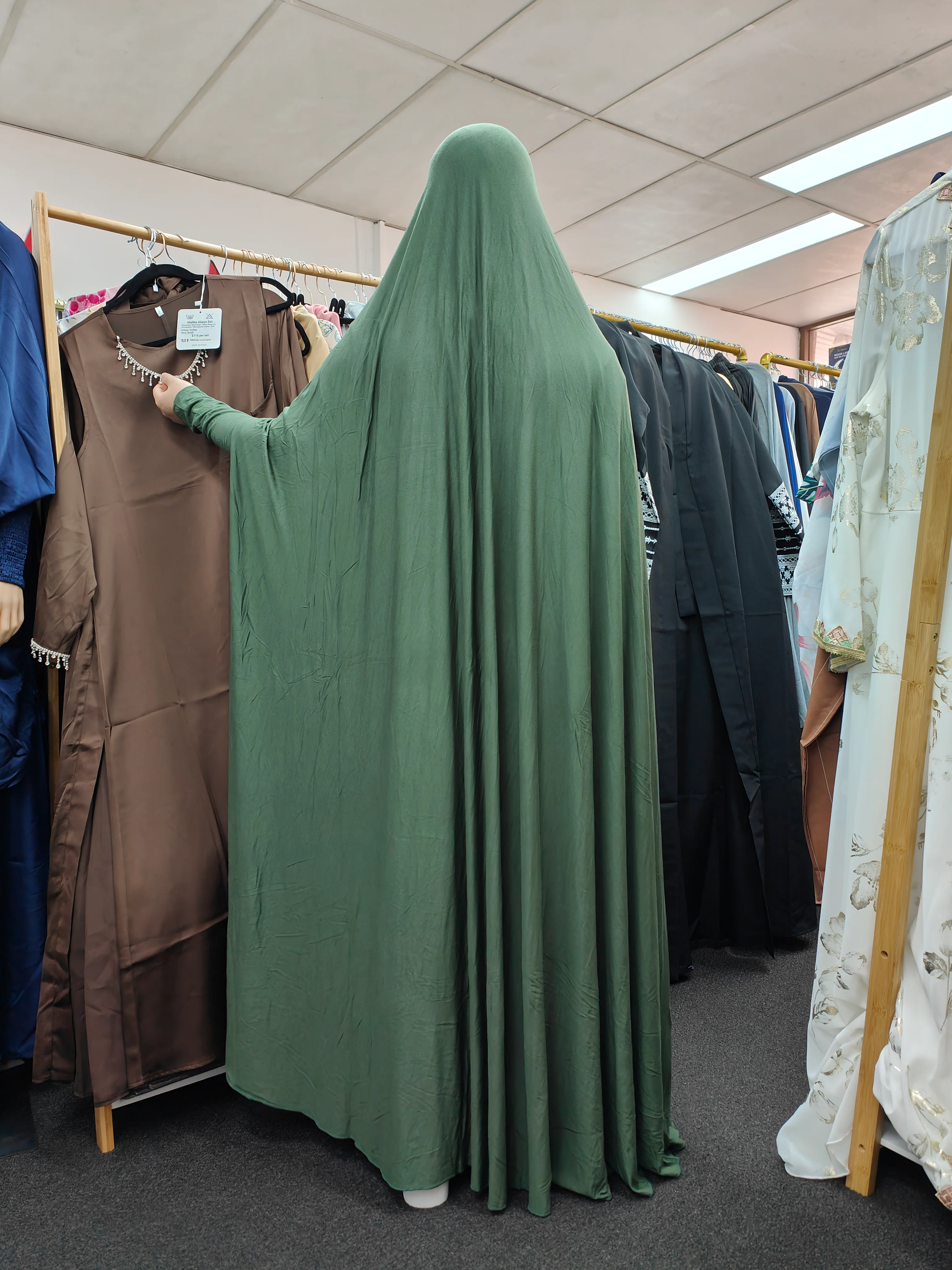 Pure Bamboo Long Jilbab | Summer Jilbab - All Colors - Image 17