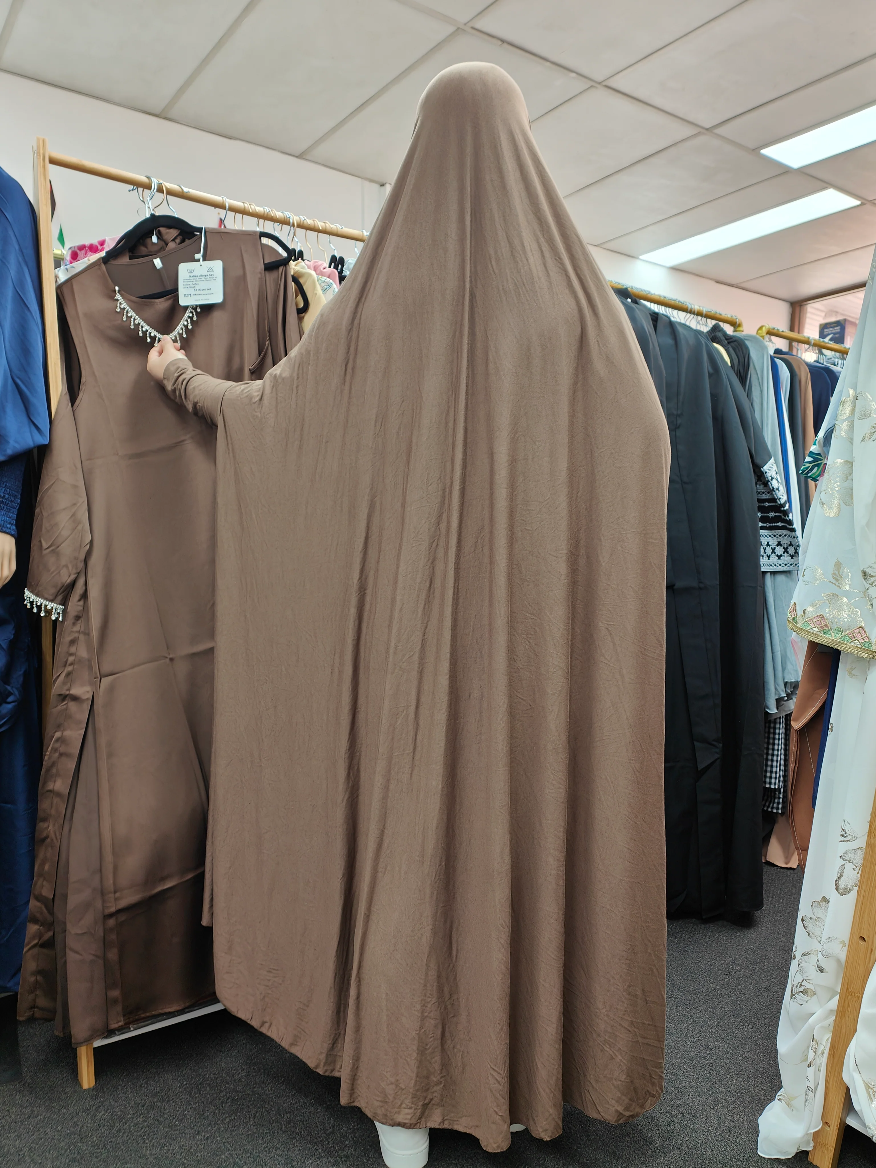 Pure Bamboo Long Jilbab | Summer Jilbab - All Colors - Image 21