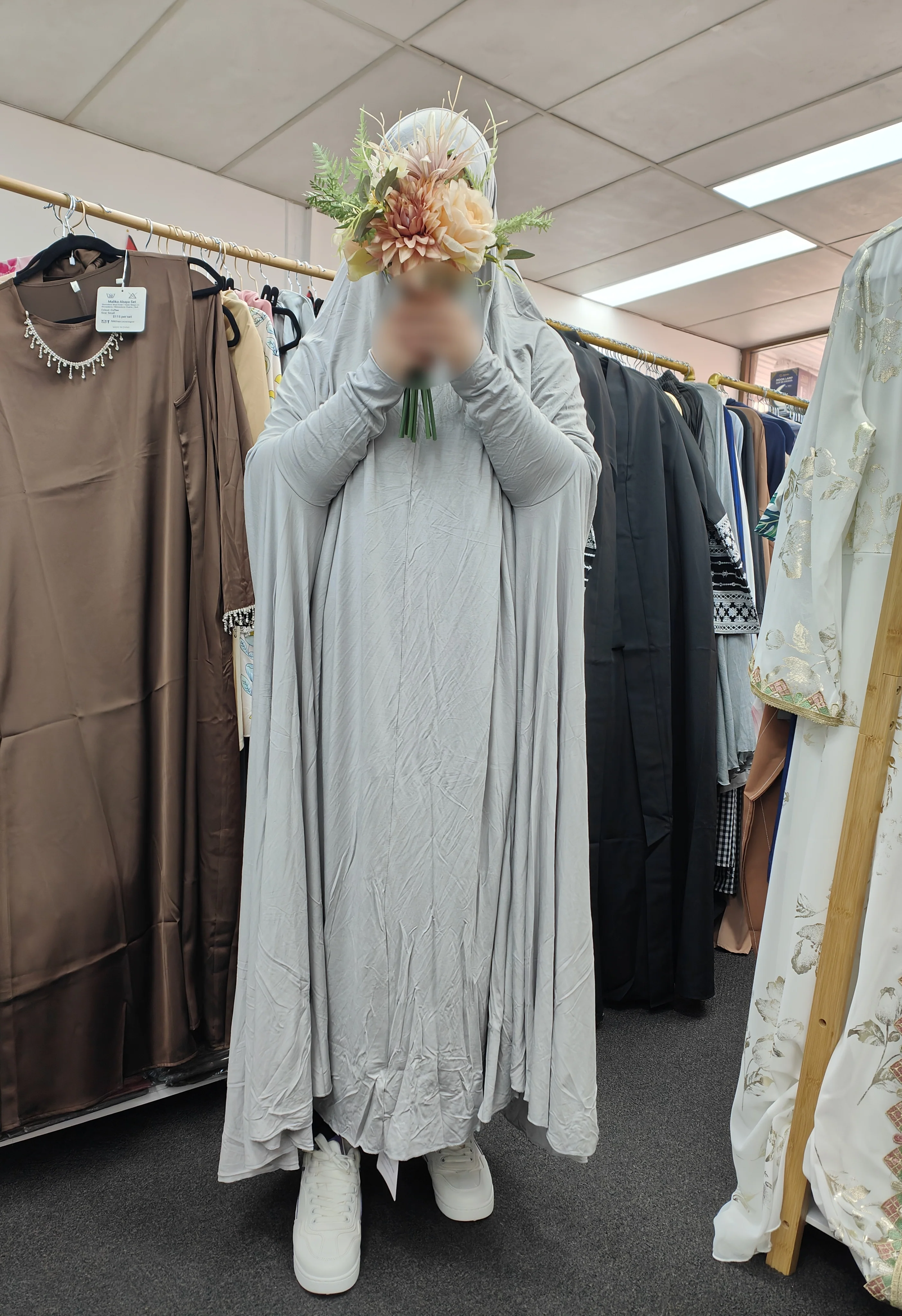 Pure Bamboo Long Jilbab | Summer Jilbab - All Colors - Image 6