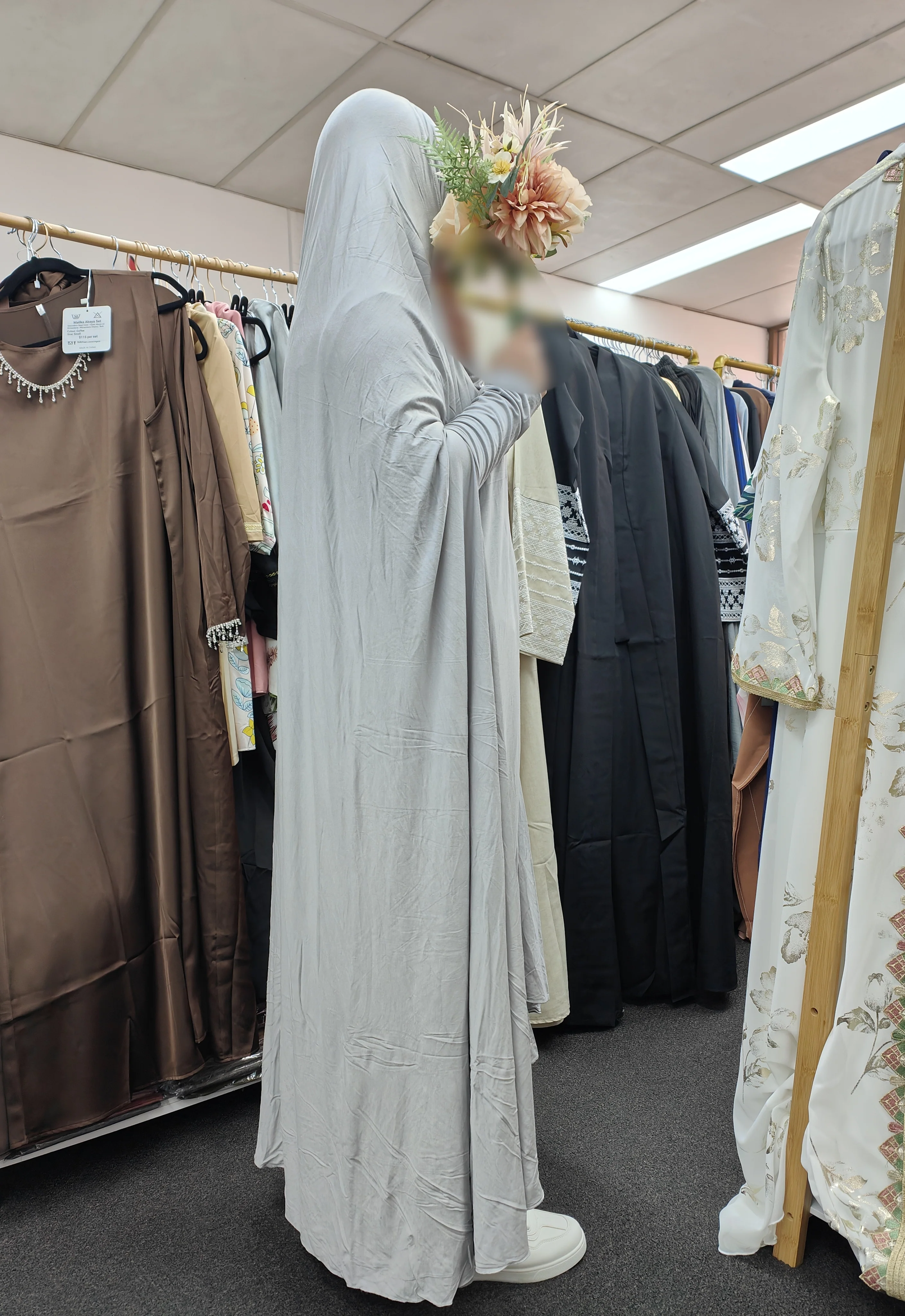 Pure Bamboo Long Jilbab | Summer Jilbab - All Colors - Image 7