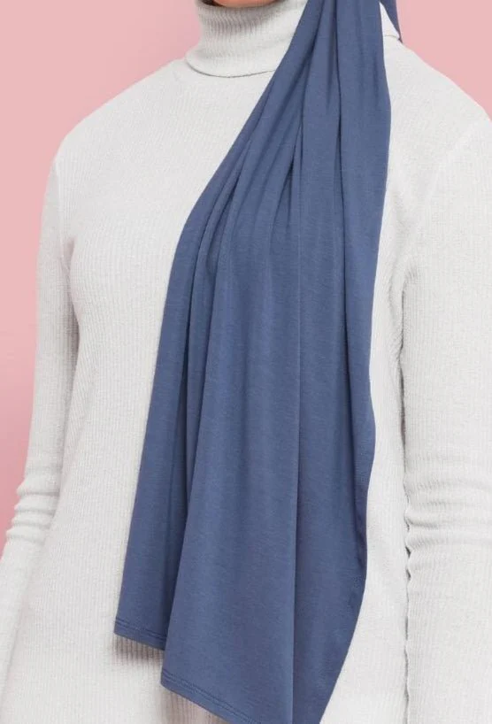 Viscose Instant Long Hijab with Ear Access, Stretchy, Breathable, Soft, and Silky - Image 11