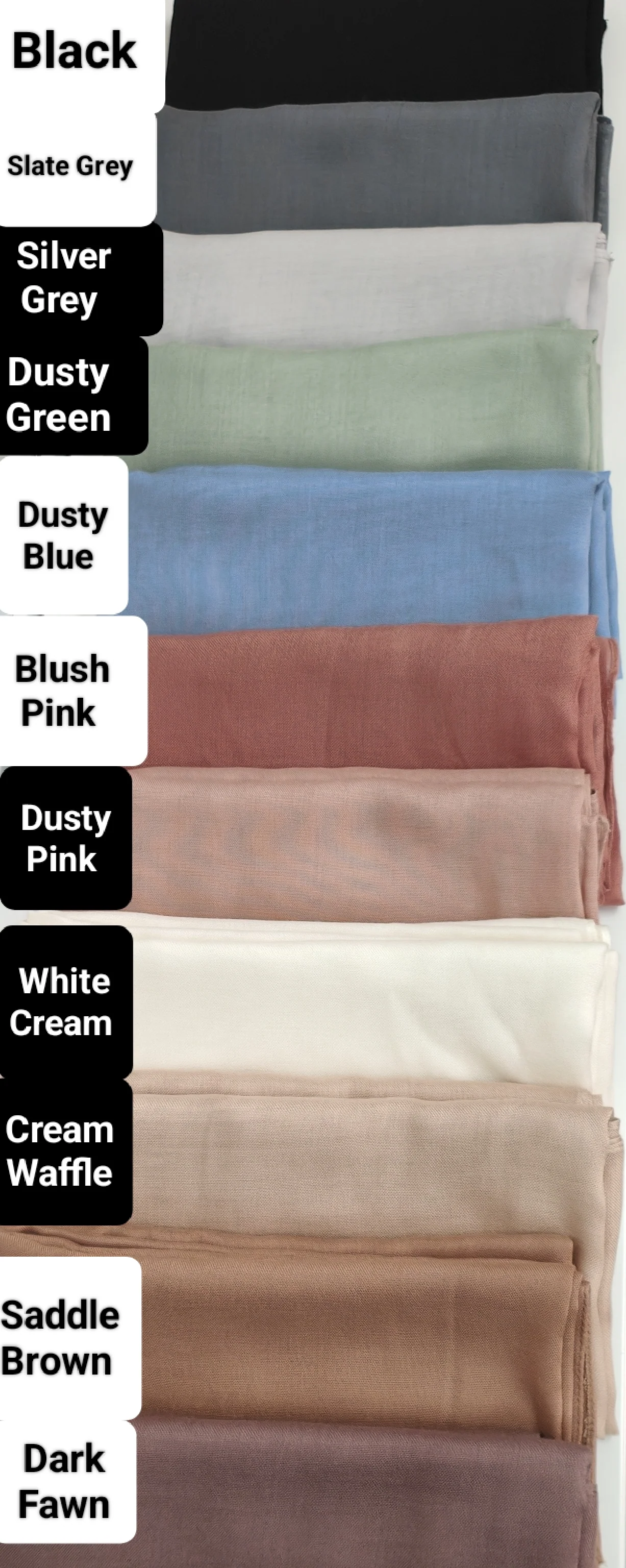 Viscose Hijab | 5 Piece Bundle - Image 3