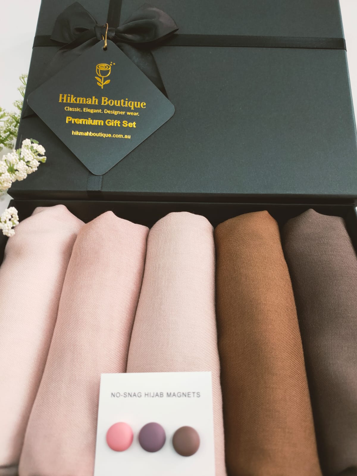 Viscose Hijab Gift Box | Mix and Match - Image 3