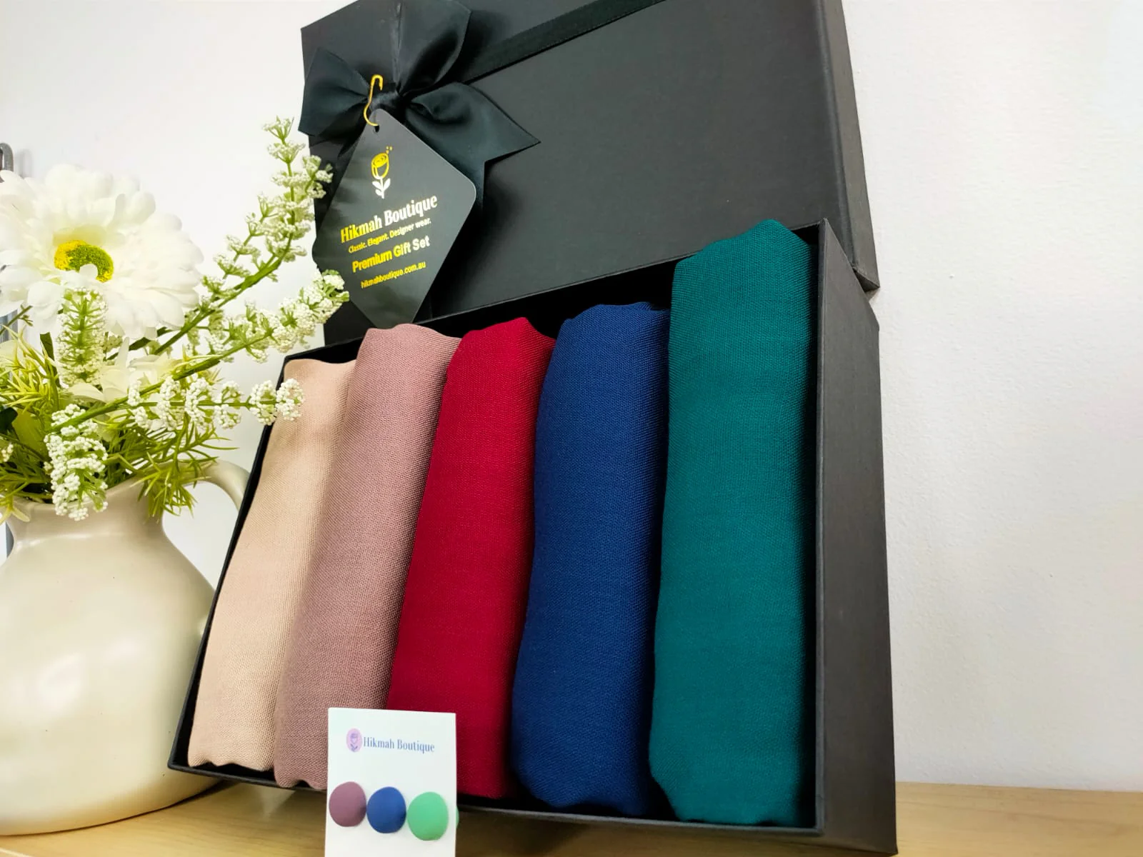 Viscose Hijab Gift Box - Modest Elegance Range - Image 4