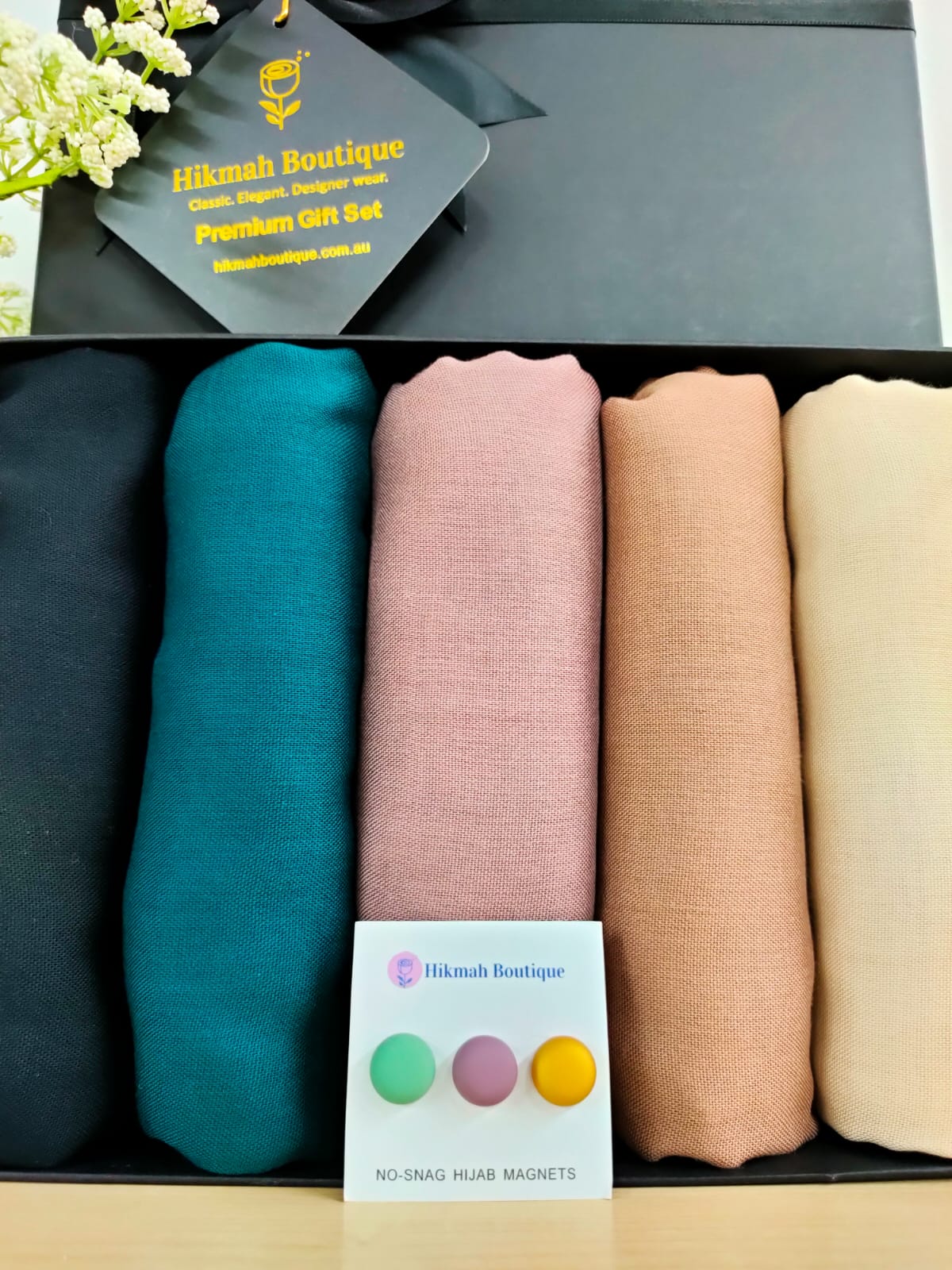 Viscose Hijab Gift Box - Modest Hazel Range - Image 4