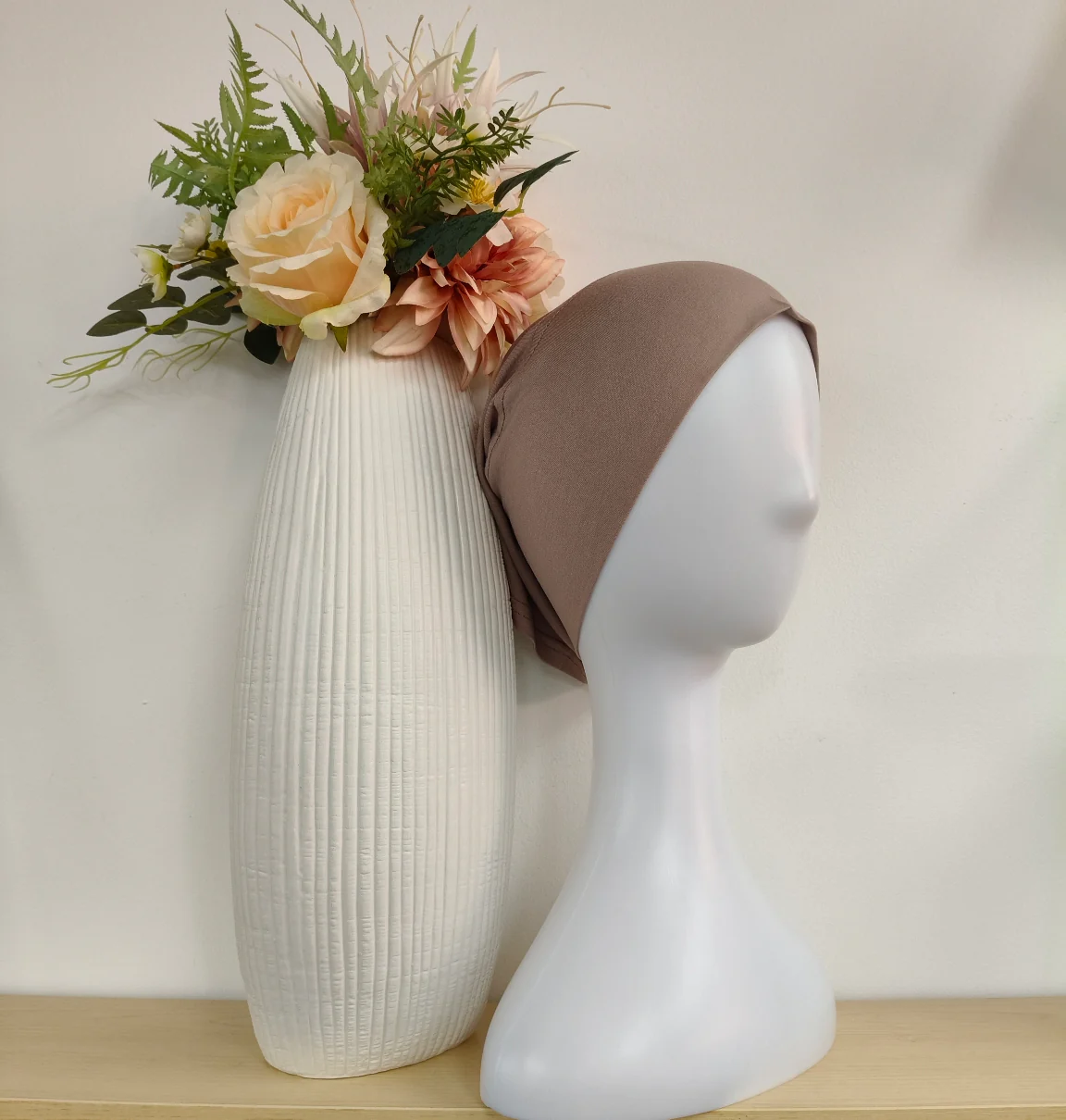 Viscose Hijab With Matching Undercap Set in Clary Sage - Image 2